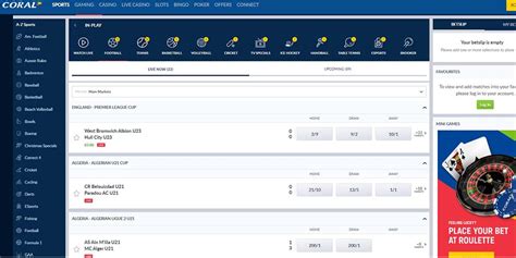Coral Sportsbook Review .